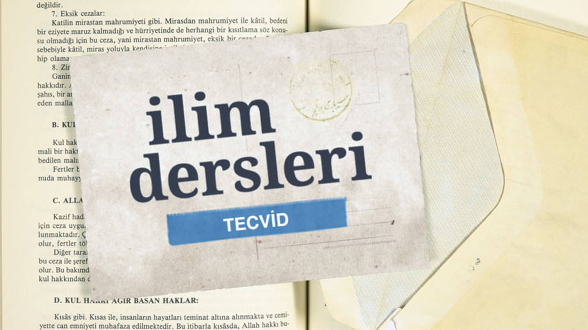 İlim Dersleri - TECVİD Sezon 1